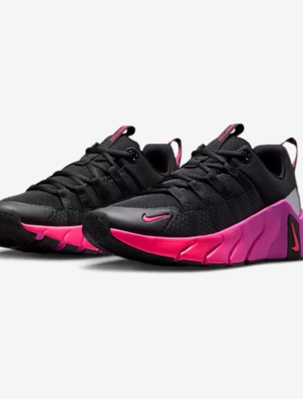 Nike Free Metcon 7 Women's Size 11 Men's 9.5 Sneaker Shoe Black Hyper Pink NIB